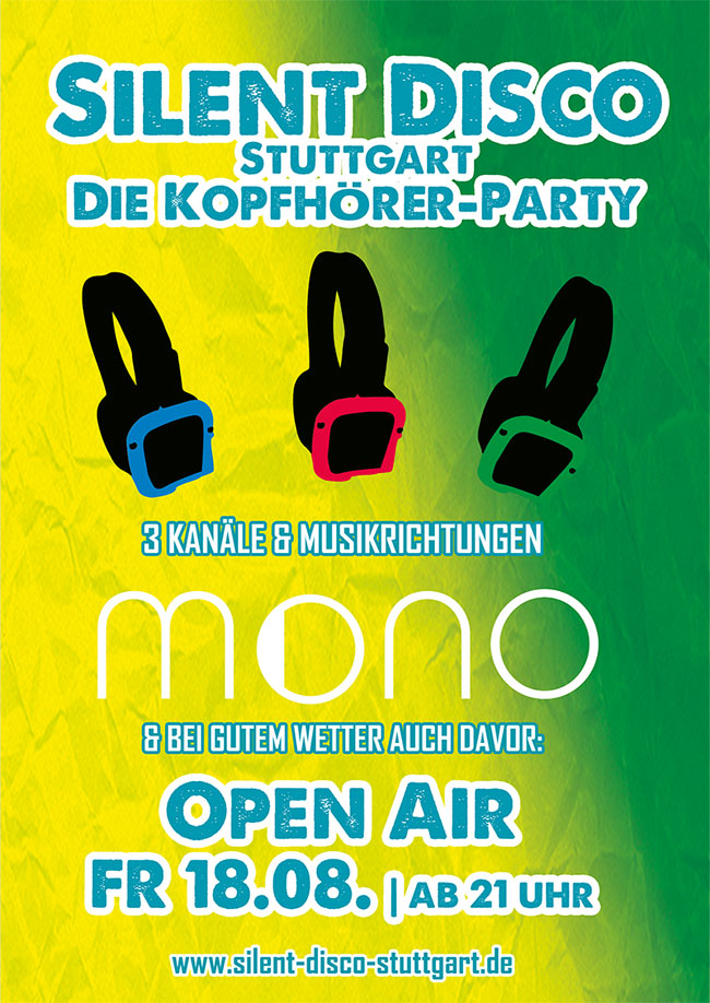 Silent Disco Stuttgart - Die Kopfhörer-Party